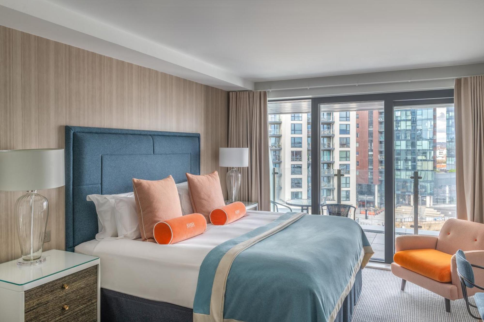 فندق وسبا سوثامبتون هاربور الغرفة الصورة A bedroom at the Hilton London West End