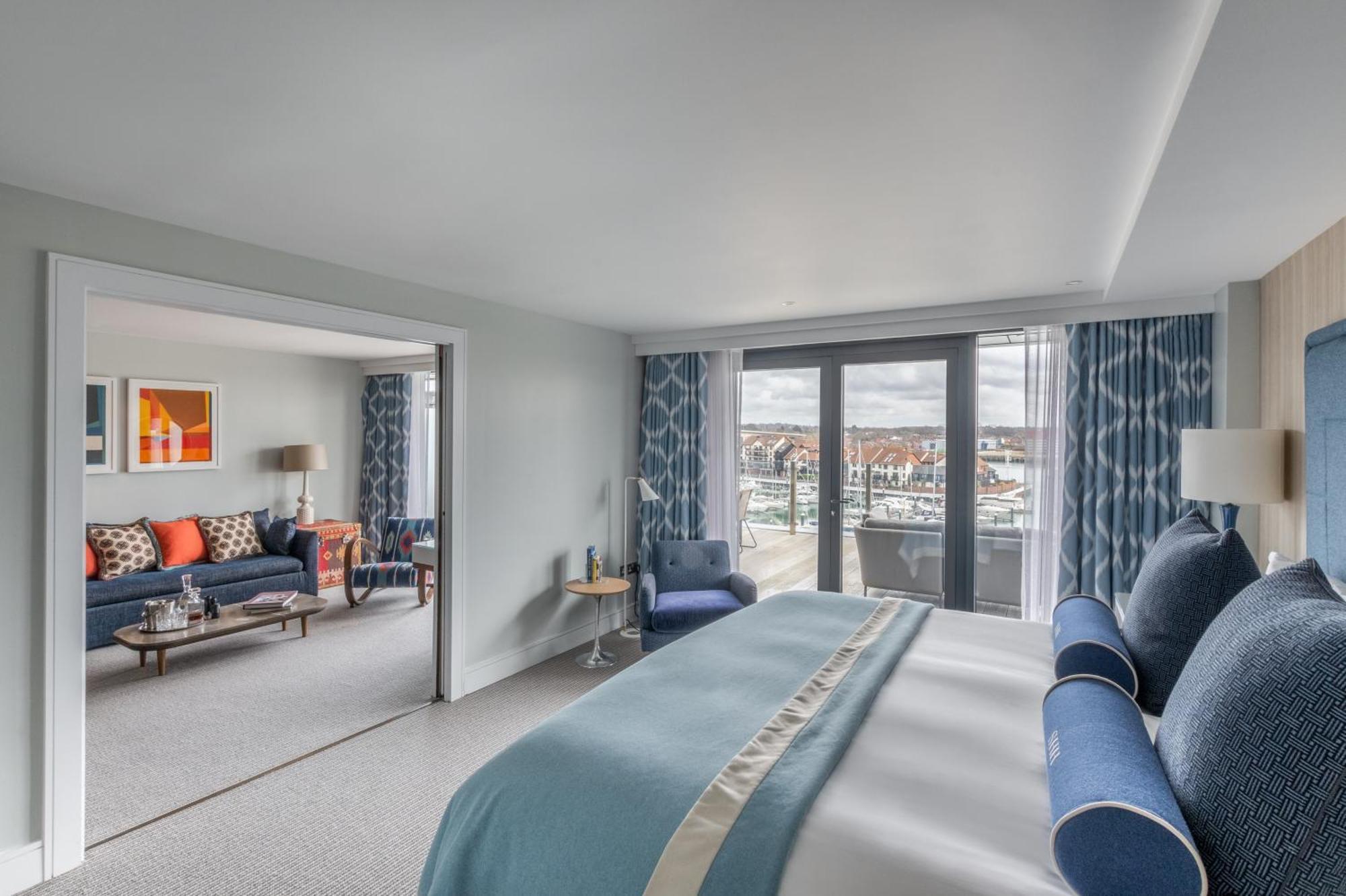 فندق وسبا سوثامبتون هاربور الغرفة الصورة A bedroom at the hotel