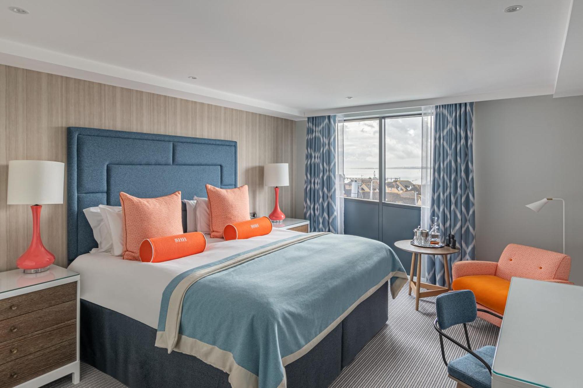 فندق وسبا سوثامبتون هاربور المظهر الخارجي الصورة A bedroom at the hotel